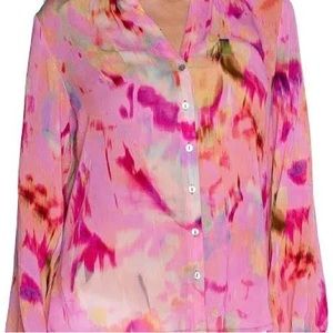 Liverpool NWT fuschia top Size L